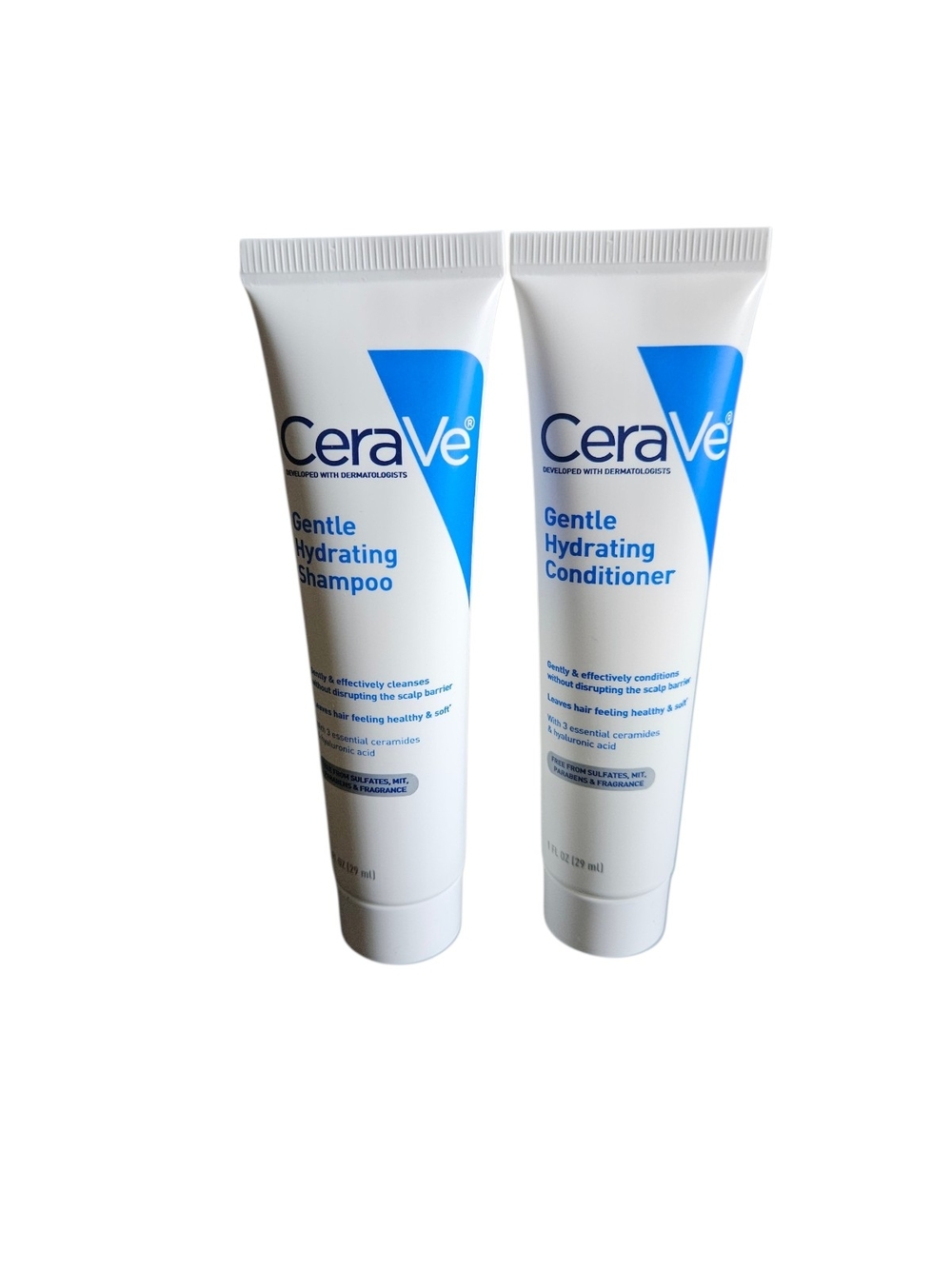 CeraVe Gentle Hydrating Shampoo & Conditioner Duo - 1oz Each